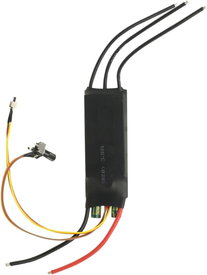 GODIYMODULES DC6-24V 1000W Brushless DC Motor BLDC 3-Phase Brushless Motor Driver Hallless DC Motor Drive Board Speed Controller Module with Potentiometer,ESC Speed Controller Regulator Support For PLC 0-5V analog - Image 4